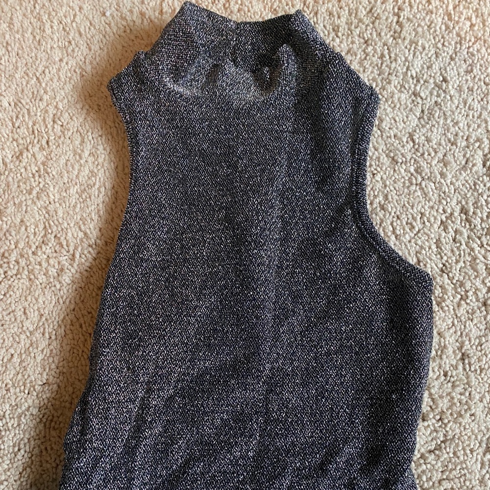 Sparkly crop top